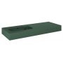 Umywalka 121x46 cm prostokątna ścienna zielona RE041201027010 Elita Dimple zdj.3