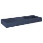 Umywalka 121x46 cm prostokątna ścienna niebieska RE041202027030 Elita Dimple zdj.3