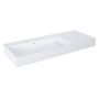 Umywalka 120.5x45.5 cm prostokątna ścienna biała RE041461195290 Elita Level zdj.4