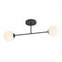 Lampa podsufitowa 2x10 W czarna 12322 Emibig Roma zdj.3