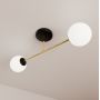 Lampa podsufitowa czarna 12332 Emibig Magnum zdj.4
