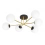 Lampa podsufitowa 6x10 W czarna 12336 Emibig Magnum zdj.1