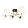 Lampa podsufitowa 6x10 W czarna 12336 Emibig Magnum zdj.2