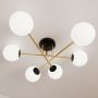 Lampa podsufitowa 6x10 W czarna 12336 Emibig Magnum zdj.4
