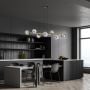 Lampa wisząca powyżej 6x10 W czarna 12378 Emibig Gravity zdj.7