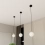 Lampa wisząca 1x10 W biała 12431 Emibig Royal zdj.4