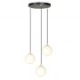 Lampa wisząca 3x W czarna-złota 12433 Emibig Royal zdj.3