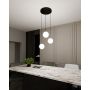 Lampa wisząca 3x W czarna-złota 12433 Emibig Royal zdj.7