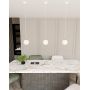 Lampa wisząca 1x10 W czarna-złota 12441 Emibig Royal zdj.5
