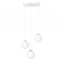 Lampa wisząca 3x10 W biała-złota 12443 Emibig Royal zdj.3
