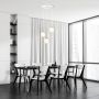 Lampa wisząca 3x10 W biała-złota 12443 Emibig Royal zdj.9