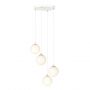 Lampa wisząca 4x10 W biała-złota 12444 Emibig Royal zdj.3