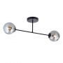 Lampa podsufitowa 2x10 W czarna 12452 Emibig Roma zdj.1
