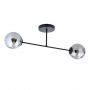 Lampa podsufitowa 2x10 W czarna 12452 Emibig Roma zdj.3