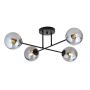 Lampa podsufitowa 4x10 W czarna 12454 Emibig Roma zdj.1