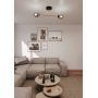Lampa podsufitowa 2x10 W czarna 12692 Emibig Magnum zdj.5
