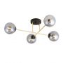Lampa podsufitowa 4x10 W czarna 12694 Emibig Magnum zdj.1