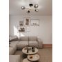 Lampa podsufitowa 4x10 W czarna 12694 Emibig Magnum zdj.4
