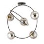 Lampa podsufitowa 5x10 W czarna 12925 Emibig Stardom zdj.3