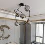 Lampa podsufitowa 5x10 W czarna 12925 Emibig Stardom zdj.4