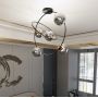 Lampa podsufitowa 5x10 W czarna 12925 Emibig Stardom zdj.5