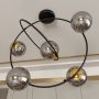Lampa podsufitowa 5x10 W czarna 12925 Emibig Stardom zdj.6