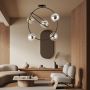 Lampa podsufitowa 5x10 W czarna 12925 Emibig Stardom zdj.8