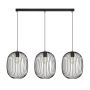 Lampa wisząca 3x15 W czarna 13043 Emibig Onyx zdj.3