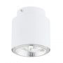 Lampa podsufitowa 1x15 W biała 13111 Emibig Nano zdj.1