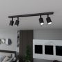 Lampa podsufitowa 4x8 W czarna 13124 Emibig Flash zdj.5