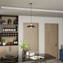 Lampa wisząca 1x15 W czarna 13181 Emibig Kobe zdj.5