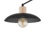 Lampa podsufitowa 2x15 W czarna 13182 Emibig Kobe zdj.3