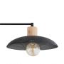 Lampa podsufitowa 4x15 W czarna 13184 Emibig Kobe zdj.3