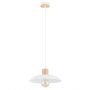 Lampa wisząca 1x15 W biała 13191 Emibig Kobe zdj.1