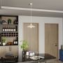 Lampa wisząca 1x15 W biała 13191 Emibig Kobe zdj.5