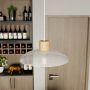 Lampa wisząca 1x15 W biała 13191 Emibig Kobe zdj.7