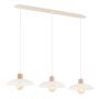 Lampa wisząca 3x15 W biała 13193 Emibig Kobe zdj.3