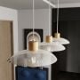 Lampa wisząca 3x15 W biała 13193 Emibig Kobe zdj.6