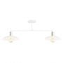 Lampa podsufitowa 2x15 W biała 13212 Emibig Spirit zdj.4