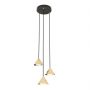 Lampa wisząca 3x10 W czarna-złota 13293PREM Emibig Elit zdj.1