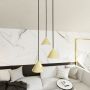 Lampa wisząca 3x10 W czarna-złota 13293PREM Emibig Elit zdj.5