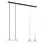 Lampa wisząca 4x12 W czarna 13294 Emibig Elit zdj.1