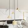 Lampa wisząca 4x10 W czarna-złota 13294PREM Emibig Elit zdj.5