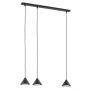 Lampa wisząca 3x12 W czarna 13303 Emibig Elit zdj.1