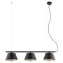 Lampa wisząca 3x15 W czarna 13373 Emibig Gelato zdj.1