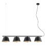 Lampa wisząca 4x15 W czarna 13374 Emibig Gelato zdj.1