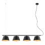 Lampa wisząca 4x15 W czarna 13374 Emibig Gelato zdj.3