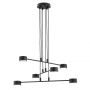 Lampa wisząca 6x12 W czarna 13396 Emibig Modus zdj.1