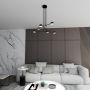 Lampa wisząca 6x12 W czarna 13396 Emibig Modus zdj.8