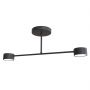 Lampa wisząca 2x10 W czarna 13552 Emibig Halo zdj.1